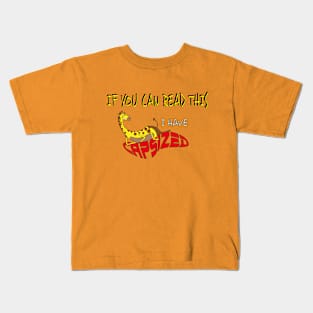 Cheerful giraffe Kids T-Shirt